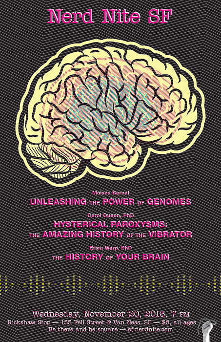 Nerd Nite SF #42: Genomes, Vibrators, and Your Brain!