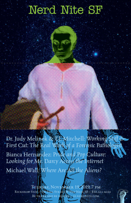 Nerd Nite SF #114: Autopsies, Jane Austen, and Aliens!